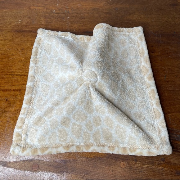 Lovey Carters Security Blanket Plush Giraffe Pacifier Brown Gray Tan No Tag - Picture 3 of 4